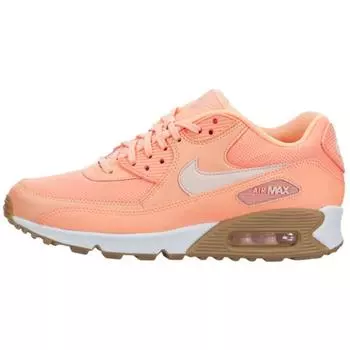 Женские кроссовки Nike Air Max 90 Sunset Glow Orange Sunset-Tint-Gum-Light-Brown 325213-802