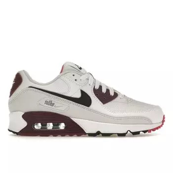 Женские кроссовки Nike Air Max 90 White Dark Beetroot Gypsy-Rose Black DH1316-100