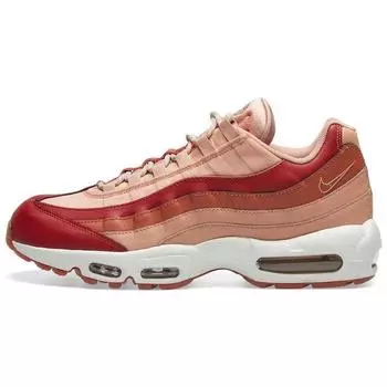 Женские кроссовки Nike Air Max 95 Dusty Peach Pink Team-Crimson Rose-Gold-Summit-White-Dusty-Peach 307960-607