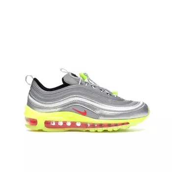 Женские кроссовки Nike Air Max 97 RFT GS Silver Volt Metallic-Silver Red-Orbit-Volt-Black BQ8437-002