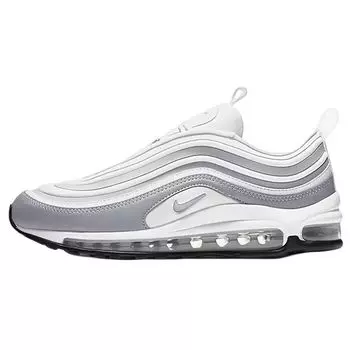Женские кроссовки Nike Air Max 97 Ultra White Pure-Platinum-Wolf-Grey-Black 917704-102
