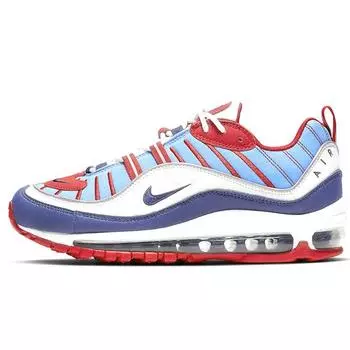Женские кроссовки Nike Air Max 98 4 июля Blue Summit-White Blue-Void AH6799-112