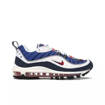 Женские кроссовки Nike Air Max 98 Gundam White University-Red-Obsidian AH6799-100