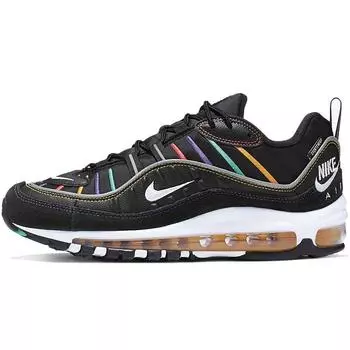 Женские кроссовки Nike Air Max 98 Premium Martin Black Flash-Crimson Kinetic-Green CI1901-023