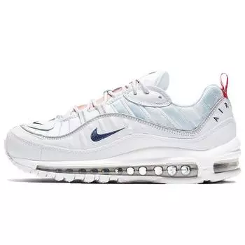 Женские кроссовки Nike Air Max 98 Premium Unit Totale White Midnight-Navy CI9105-100
