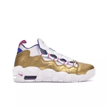 Женские кроссовки Nike Air More Money GS Fuschia Blast Gold White Fuchsia-Blast-Metallic-Gold-Racer-Blue AH5215-101