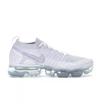 Женские кроссовки Nike Air VaporMax Flyknit 2 White Vast Grey White-Vast-Grey-Football-Grey 942843-105