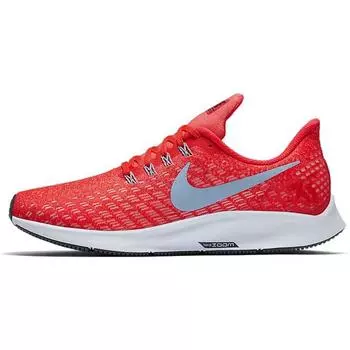 Женские кроссовки Nike Air Zoom Pegasus 35 Bright Crimson Orange Ice-Blue Sail 942855-600