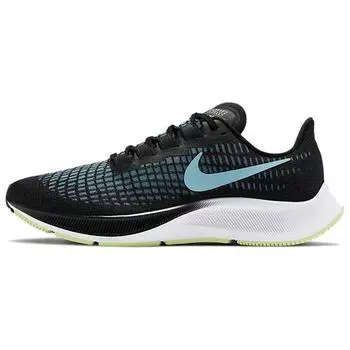 Женские кроссовки Nike Air Zoom Pegasus 37 Black Glacier Ice Barely-Volt White BQ9647-004