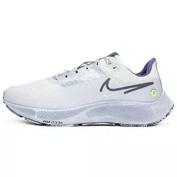 Женские кроссовки Nike Air Zoom Pegasus 38 Shield Deep Freeze серые Summit-White Thunder-Blue DO2341-144 36.5