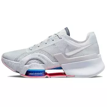 Женские кроссовки Nike Air Zoom SuperRep 3 Pure Platinum Серый холодный-серый университетский синий DA9492-004 38