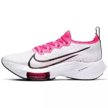 Женские кроссовки Nike Air Zoom Tempo NEXT% Flyknit Pink Blast Белый Черный CI9924-102