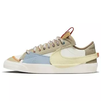 Женские кроссовки Nike Blazer Low 77 Jumbo Summer Vibe White Sail Alabaster DX6043-171