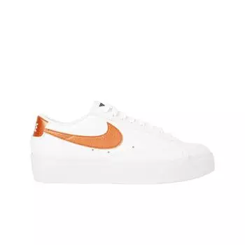 Женские кроссовки Nike Blazer Low Platform Essential White Metallic Copper DQ7571-100