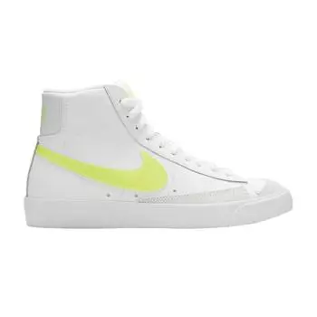 Женские кроссовки Nike Blazer Mid 77 Lemon Venom White Pure-Platinum Fossil CZ0362-100