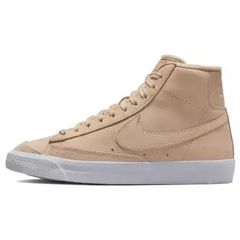 Женские кроссовки Nike Blazer Mid Premium Vachetta Tan белые DQ7572-200