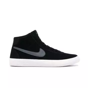 Женские кроссовки Nike Bruin High SB черные белые темно-серые 923112-001