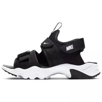 Женские кроссовки Nike Canyon Sandal Panda черно-белые CV5515-001