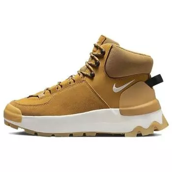 Женские кроссовки Nike City Classic Boot Wheat Brown Black Gum-Light-Brown DQ5601-710 38