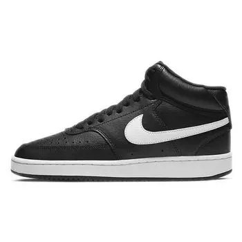 Женские кроссовки Nike Court Vision Mid черно-белые CD5436-001