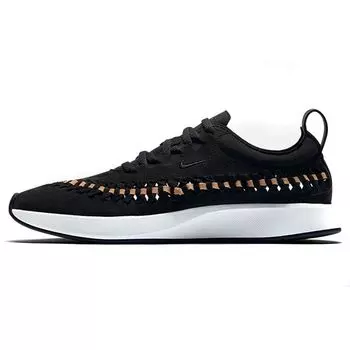 Женские кроссовки Nike Dualtone Racer Woven Vachetta Tan Black White AJ8156-001