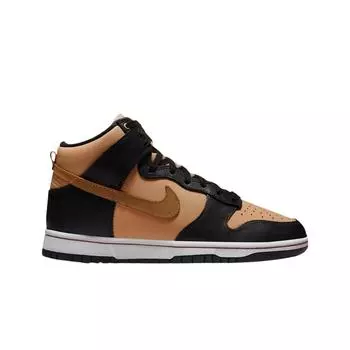 Женские кроссовки Nike Dunk High LXX Black Flax DX0346-001
