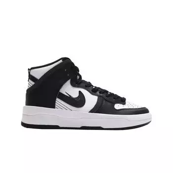 Женские кроссовки Nike Dunk High Up Black and White DH3718-104