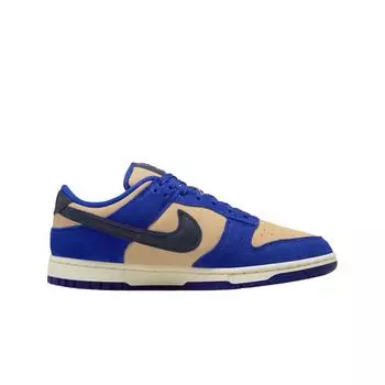 Женские кроссовки Nike Dunk Low LX Blue Suede DV7411-400