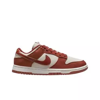 Женские кроссовки Nike Dunk Low LX Light Orewood Brown и Rugged Orange DZ2710-101