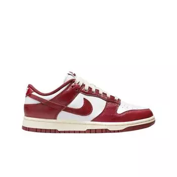 Женские кроссовки Nike Dunk Low Retro PRM Team Red and White FJ4555-100