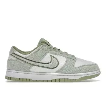 Женские кроссовки Nike Dunk Low SE Fleece Honeydew Green Phantom Alligator DQ7579-300 40
