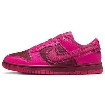 Женские кроссовки Nike Dunk Low Valentines Day Pink Team-Red Pink-Prime DQ9324-600 36.5