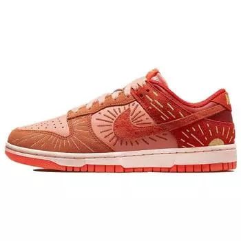 Женские кроссовки Nike Dunk Low Winter Solstice Orange Team-Orange Crimson-Bliss DO6723-800 35.5