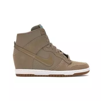 Женские кроссовки Nike Dunk Sky High Essential Desert Camo Brown Desert-Camo-Sail 644877-200