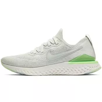 Женские кроссовки Nike Epic React Flyknit 2 Silver Lime Light-Silver Lime-Blast BQ8927-005