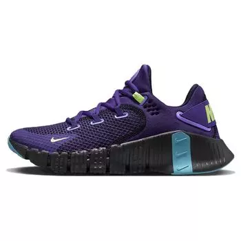 Женские кроссовки Nike Free Metcon 4 Deep Purple Blue Blackened-Blue Baltic-Blue Barely-Volt CZ0596-500 36