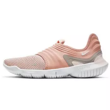 Женские кроссовки Nike Free RN Flyknit 3.0 Pink Quartz White Echo-Pink AQ5708-600