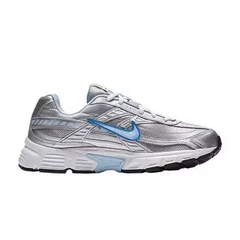 Женские кроссовки Nike Initiator Metallic Silver Ice Blue, белые 394053-001