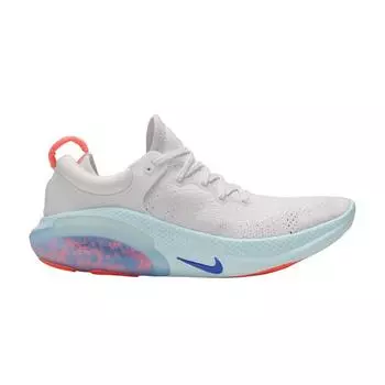 Женские кроссовки Nike Joyride Run Flyknit Bright Mango White Platinum-Tint Racer-Blue AQ2731-100