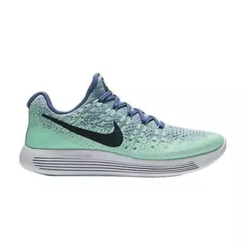 Женские кроссовки Nike Lunarepic Low Flyknit 2 Green Blue-Moon Vapor-Green-Green-Glow 863780-403