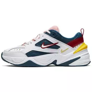 Женские кроссовки Nike M2K Tekno Blue Force White Summit-White Chrome-Yellow AO3108-402
