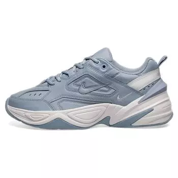 Женские кроссовки Nike M2K Tekno Obsidian Mist Blue Platinum-Tint-White-Obsidian-Mist AO3108-400