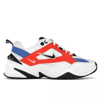 Женские кроссовки Nike M2K Tekno Team Orange White Summit-White Black-Team-Orange AO3108-101