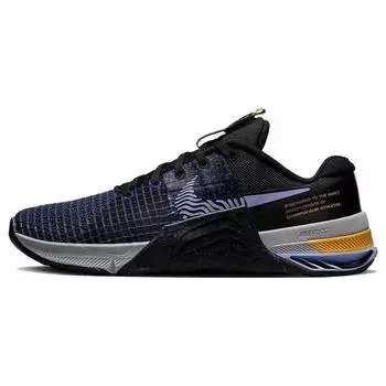 Женские кроссовки Nike Metcon 8 Black Light Thistle темно-дымчато-серые Lapis DO9327-002 36