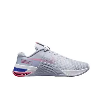 Женские кроссовки Nike Metcon 8 серо-белые DO9327-005