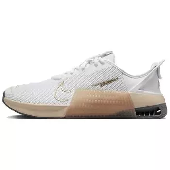 Женские кроссовки Nike Metcon 9 EasyOn White Metallic Gold Sanddrift Metallic-Gold-Grain DZ2540-104 37.5