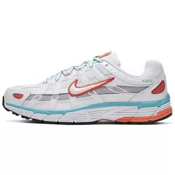 Женские кроссовки Nike P-6000 Oracle Aqua белые BV1021-105