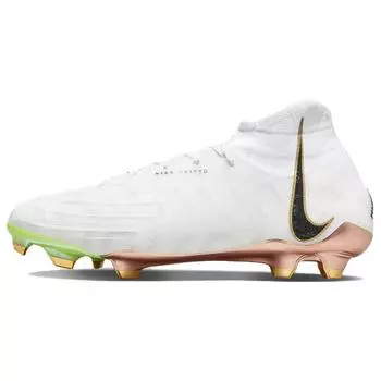 Женские кроссовки Nike Phantom Luna Elite FG United Golden Pack Белый металлик-золотой Черный HJ0705-100 39