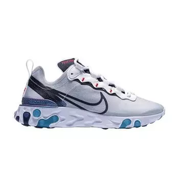 Женские кроссовки Nike React Element 55 Magpie белые многоцветные CN5798-101