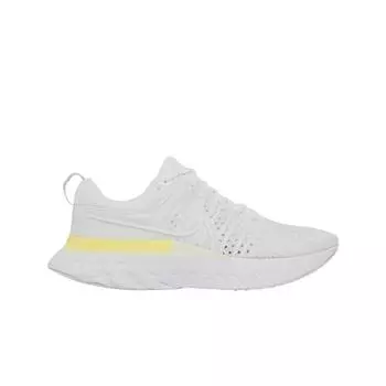 Женские кроссовки Nike React Infinity Run Flyknit 2 White Light Citron CT2423-100